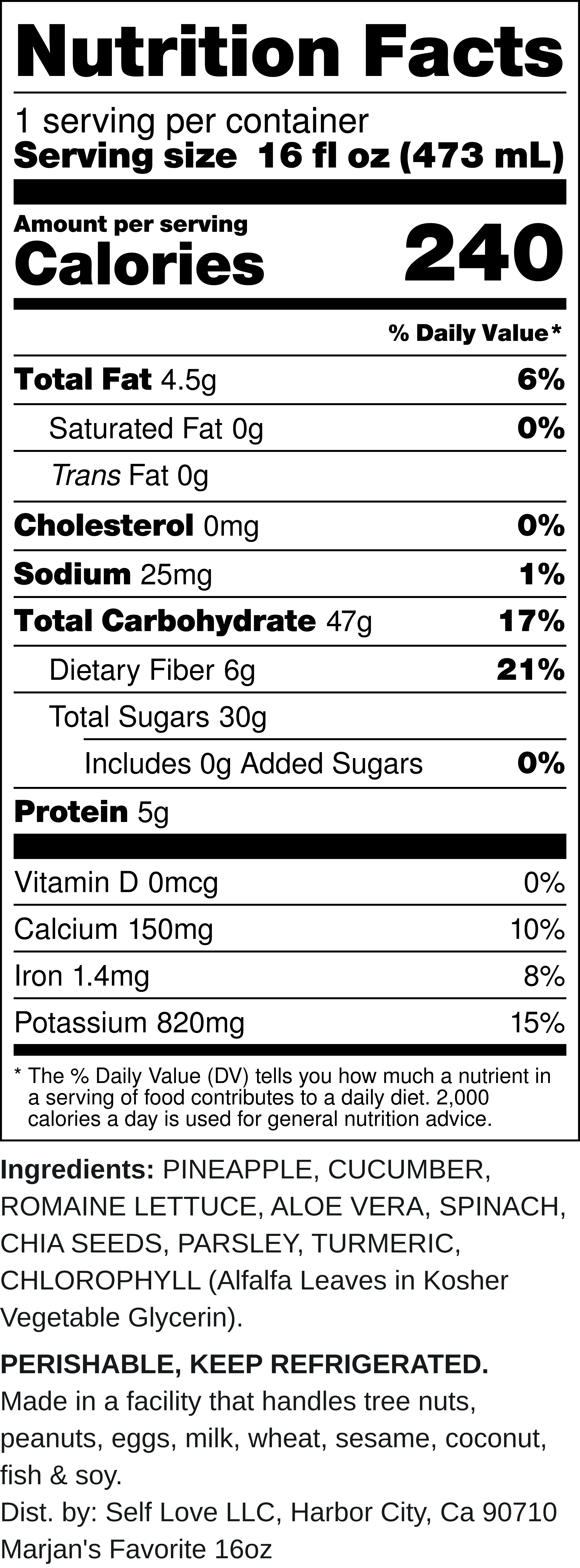 Marjan's Favorite Juice (16 oz) - Image 3